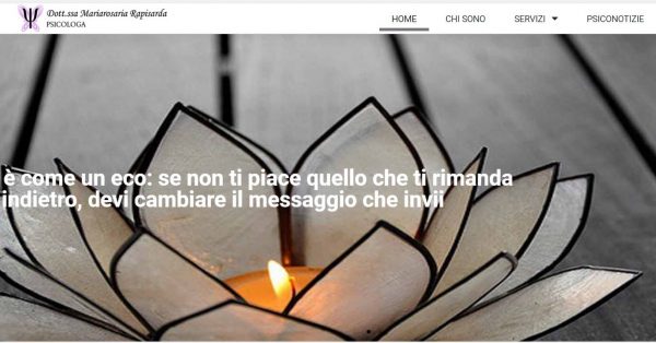 Sito internet per psicologo